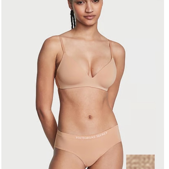 Victoria's Secret Nude Seamless Panties - Picture 1 of 2